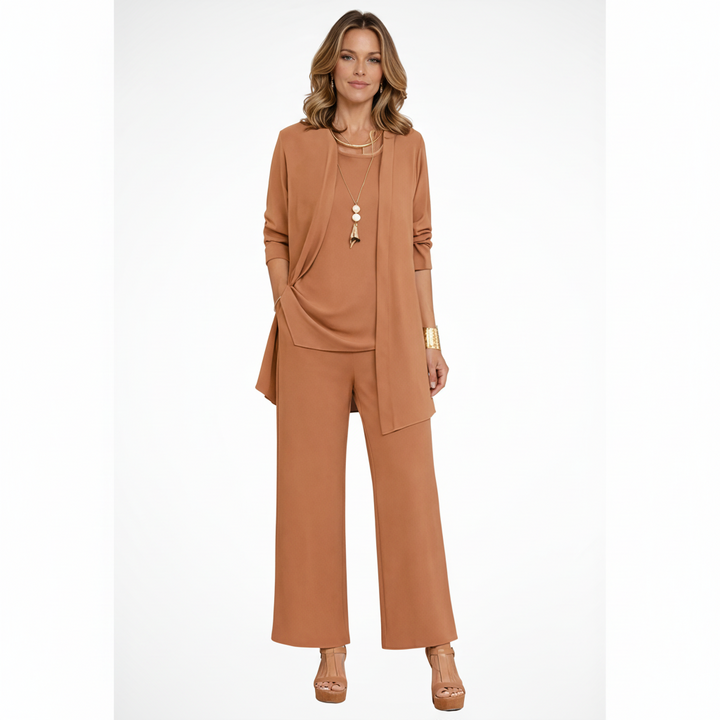 Waverly | Elegantes 3-teiliges Damen-Kleiderset