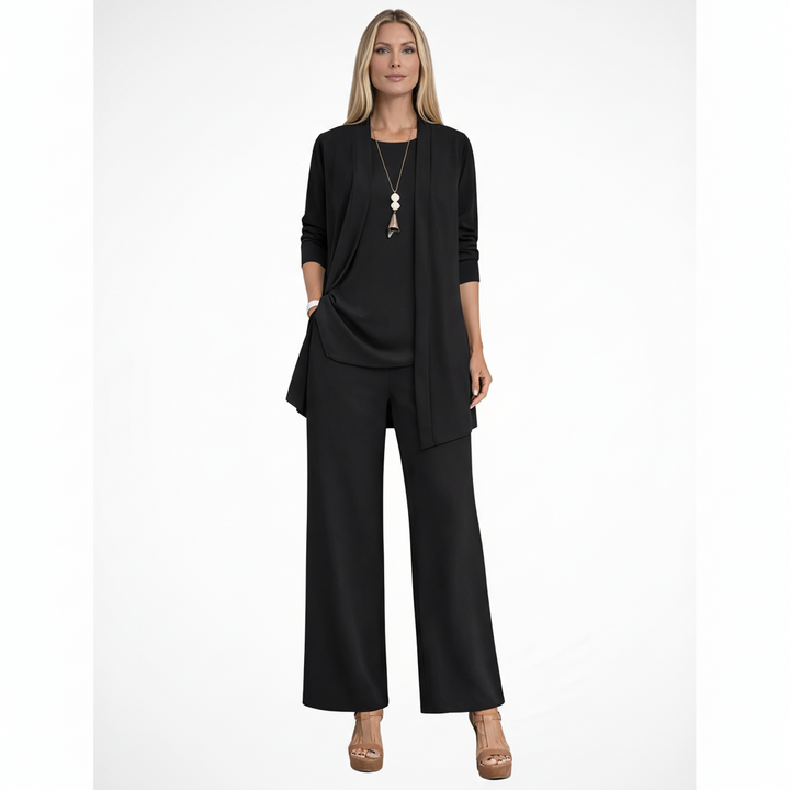 Waverly | Elegantes 3-teiliges Damen-Kleiderset