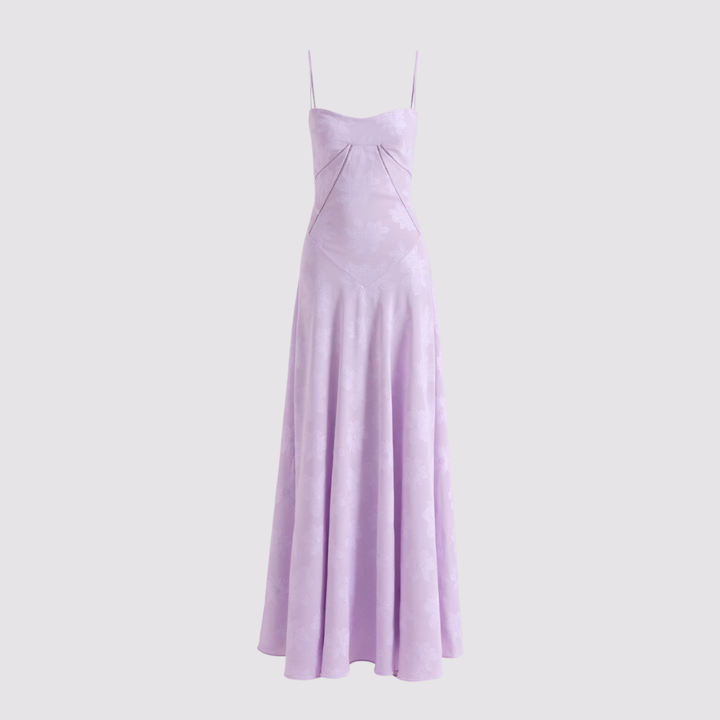 Michaela | Damen Hochzeitsgast Slip Maxikleid