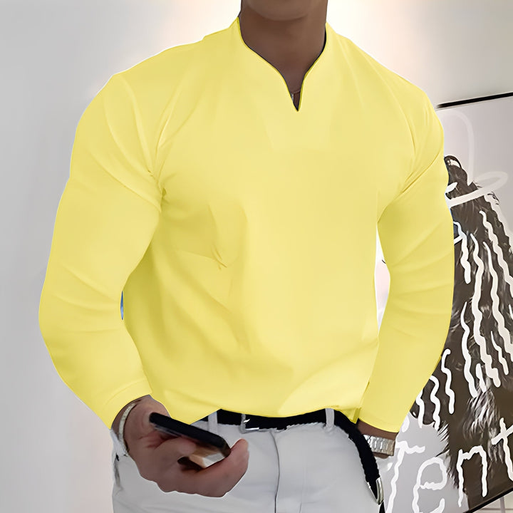 Corentin - Freizeit-Herren-Langarmhemd