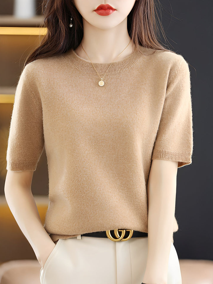 Blandine - Kurzarm-Pullover für Damen