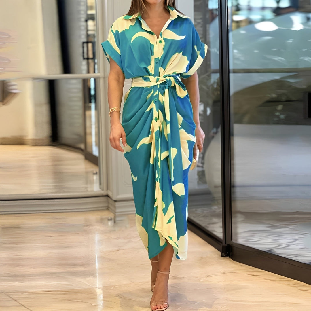 Christi - Lässiges, locker geschnittenes Knopfleiste-Kleid für Damen