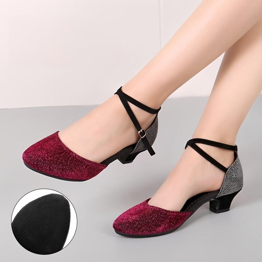 Carrie - Elegante Glitzersandalen für Damen