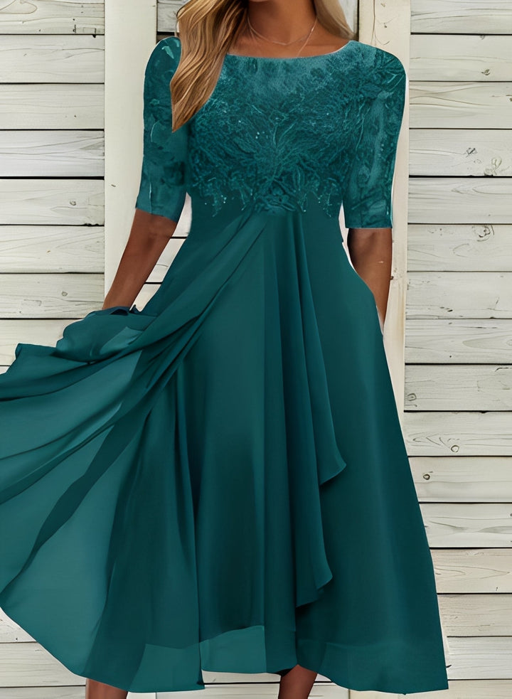 Lena – Damen-Midikleid – Bequem und modisch