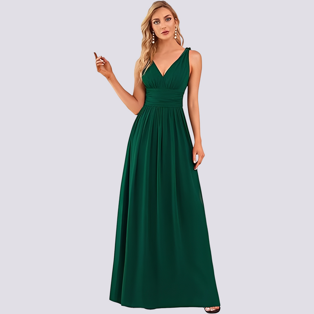 Maddie - Schickes ärmelloses Abendkleid für Damen