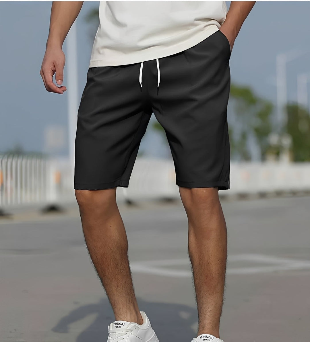Tristan - Komfortable Herren-Shorts mit Kordelzug