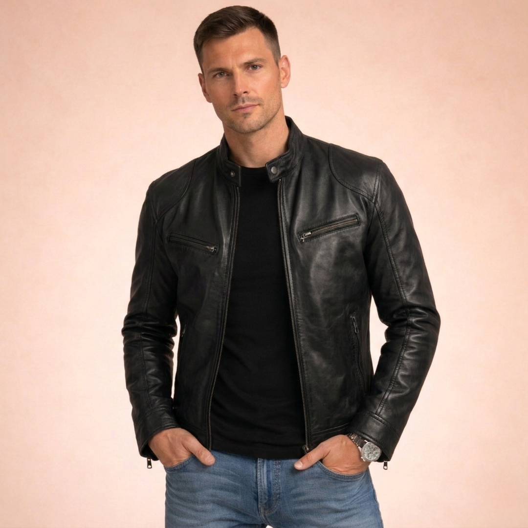 Timo | Stilvolle Lederjacke