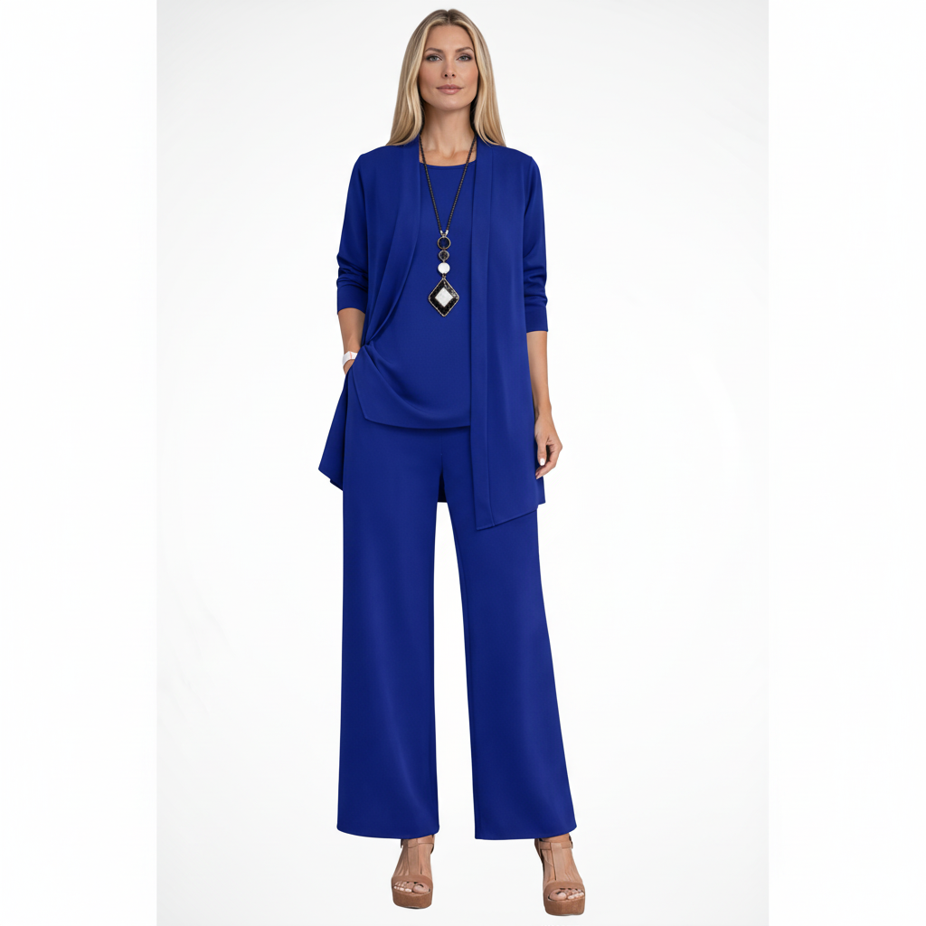 Waverly | Elegantes 3-teiliges Damen-Kleiderset