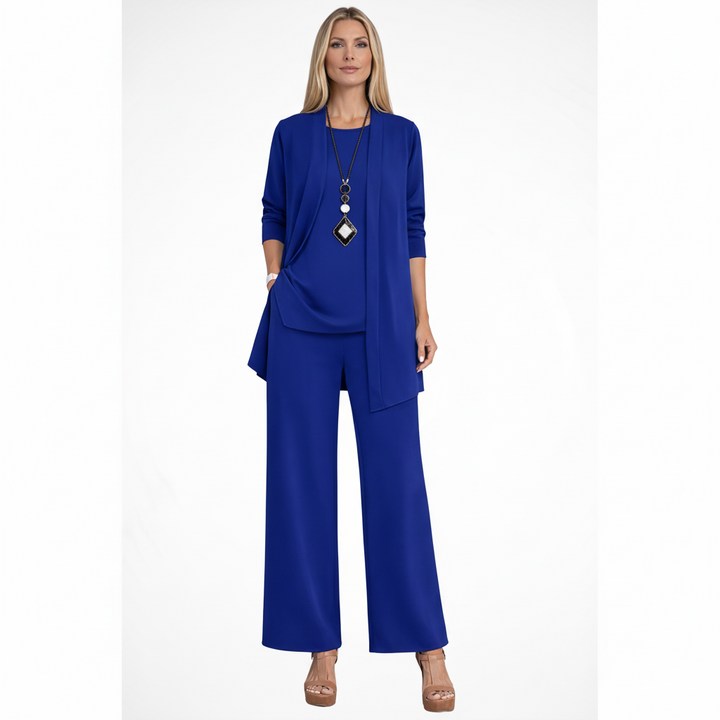 Waverly | Elegantes 3-teiliges Damen-Kleiderset