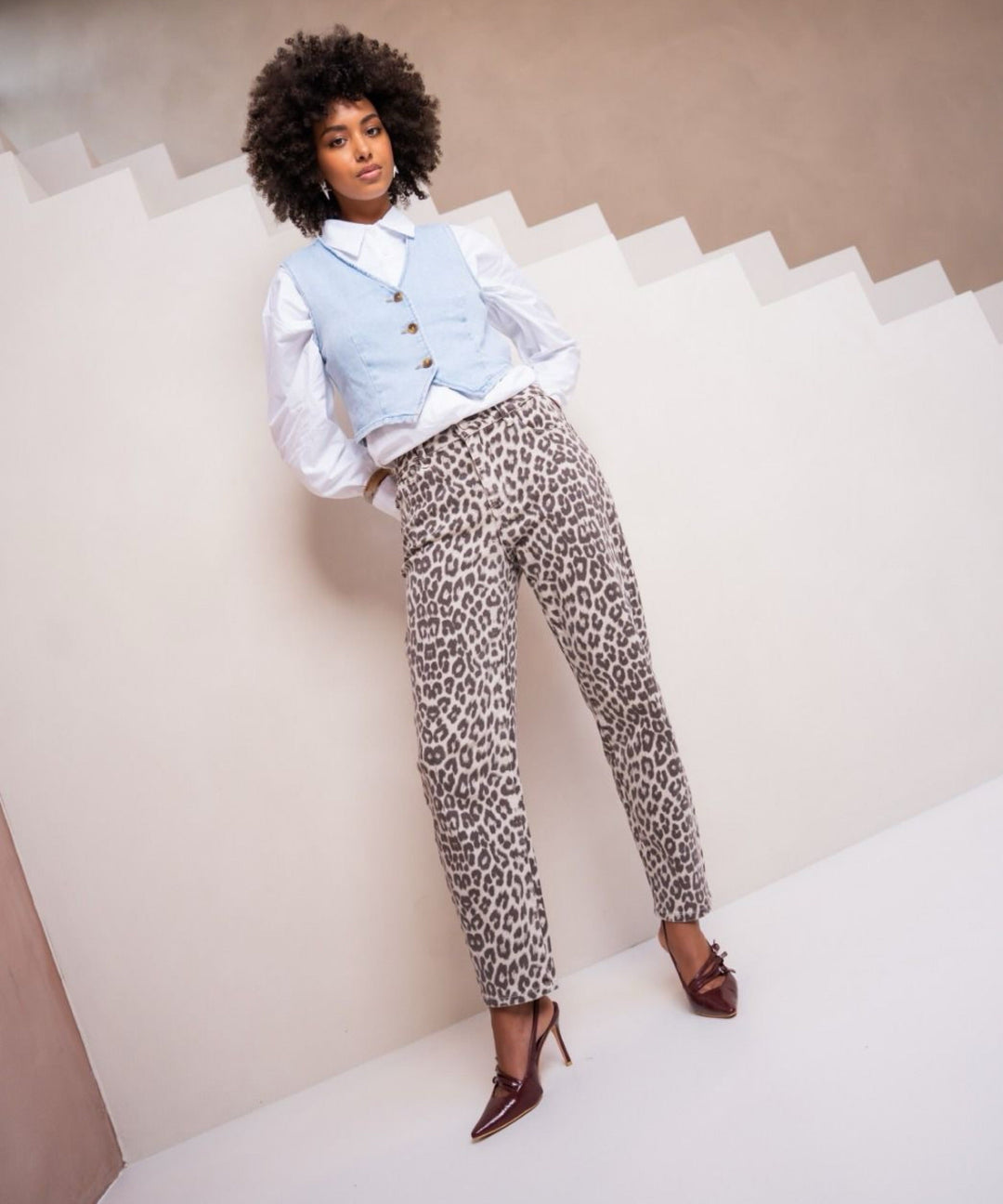 Stretch Mom Jeans Josy Leo Ladypolitan ♡