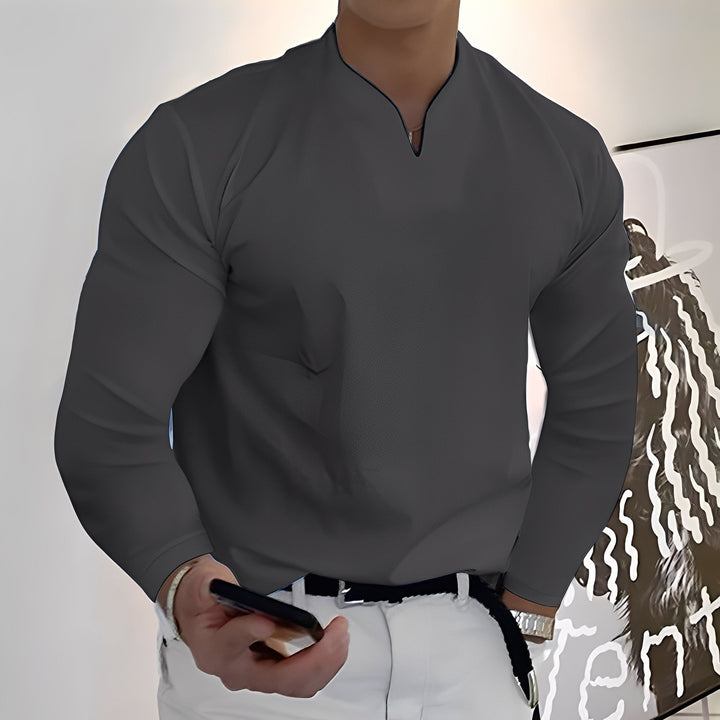 Corentin - Freizeit-Herren-Langarmhemd