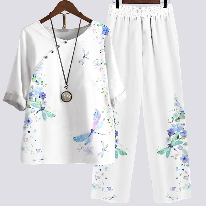 Jodie - Stilvolles, bequemes Set mit Print für Damen