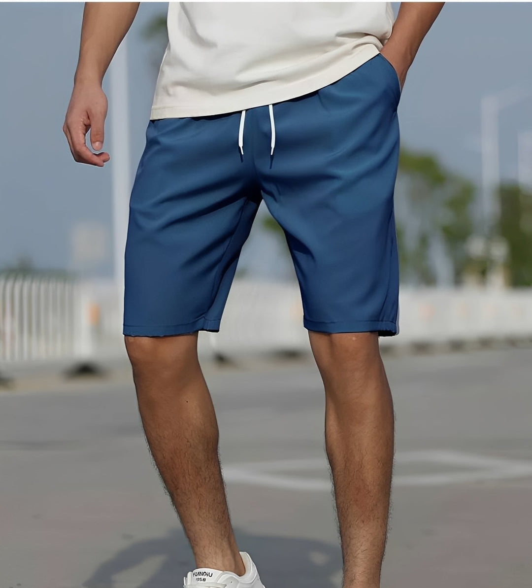 Tristan - Komfortable Herren-Shorts mit Kordelzug