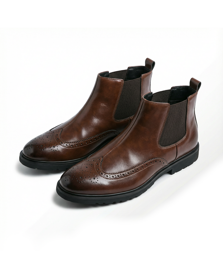 Louis – Genuine Leather Chelsea Boots - Image 1