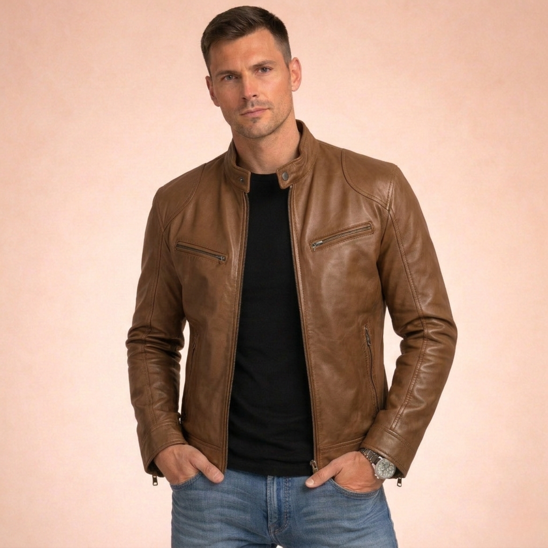 Timo | Stilvolle Lederjacke