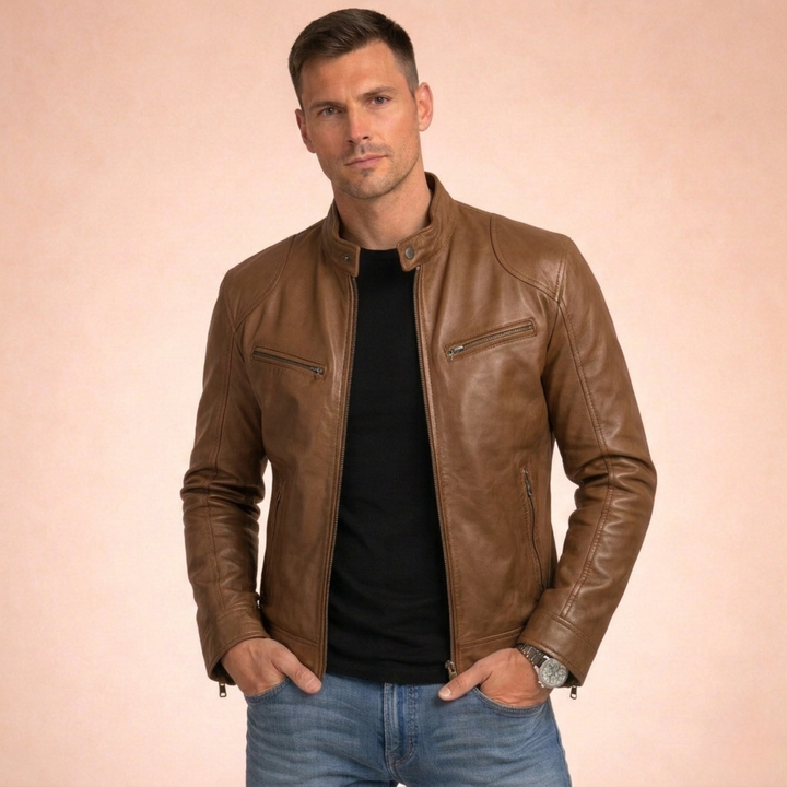 Timo | Stilvolle Lederjacke