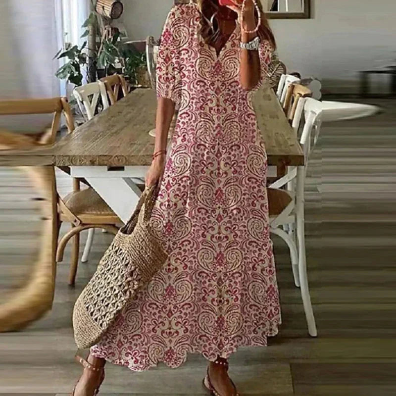 Lucía – Bohemian Maxikleid