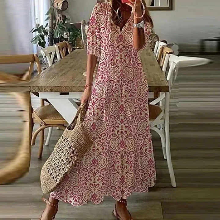 Lucía – Bohemian Maxikleid