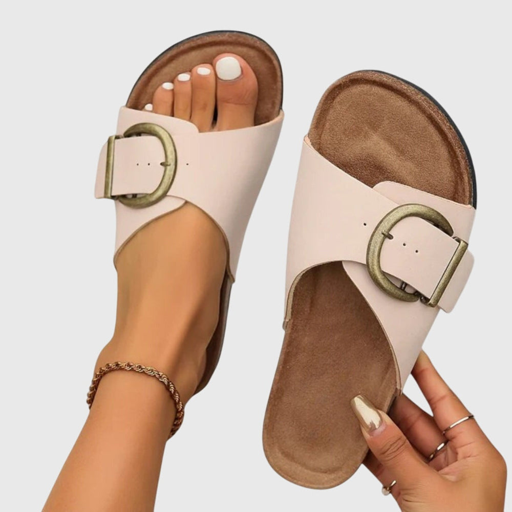 Clara – Chic Orthopedic Slide Sandals for Women - Image 2