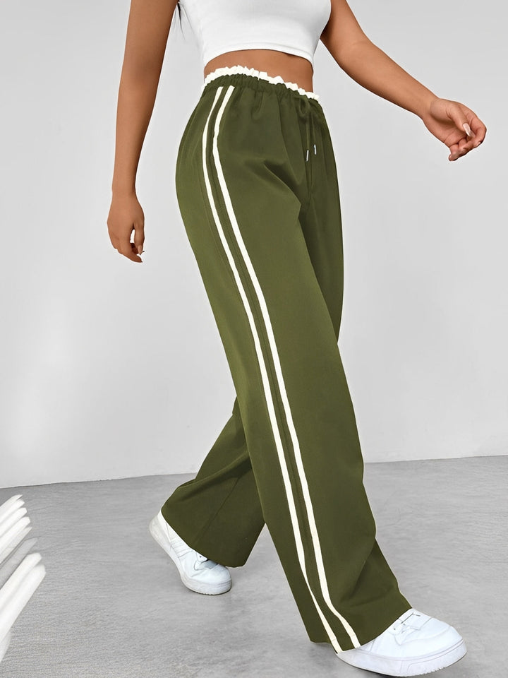Eleanor - Sportliche, weit geschnittene Straight-Hose für Damen
