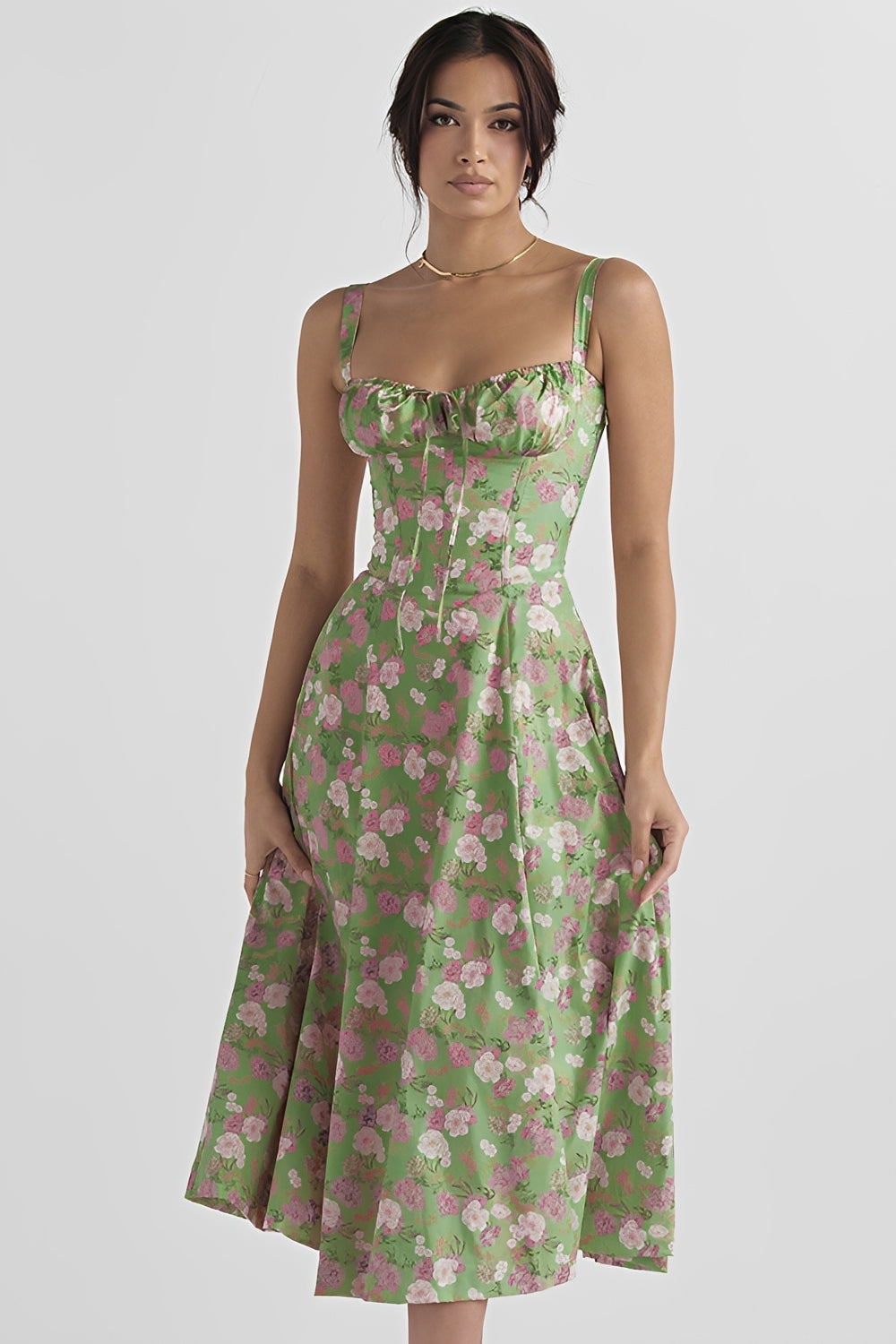 Claudia - Stilvolles Blumenkleid für Damen