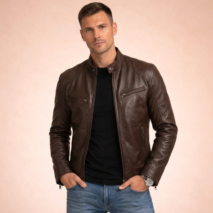 Timo | Stilvolle Lederjacke