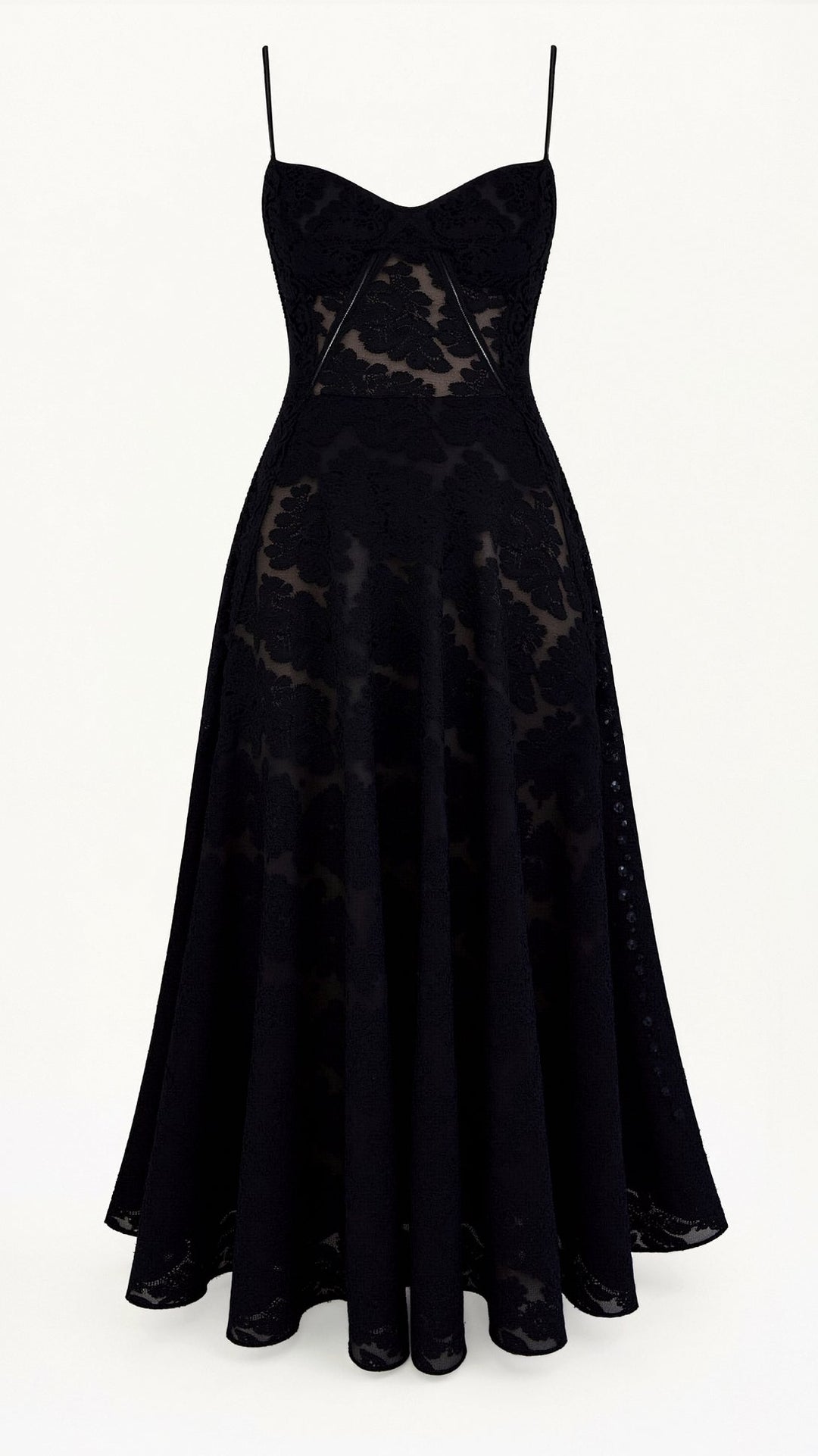 Antonia – Women Floral Print Wedding Guest Dress - Image 15