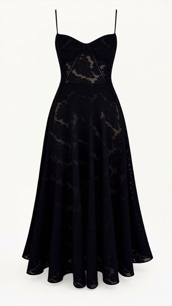 Antonia – Women Floral Print Wedding Guest Dress - Image 15