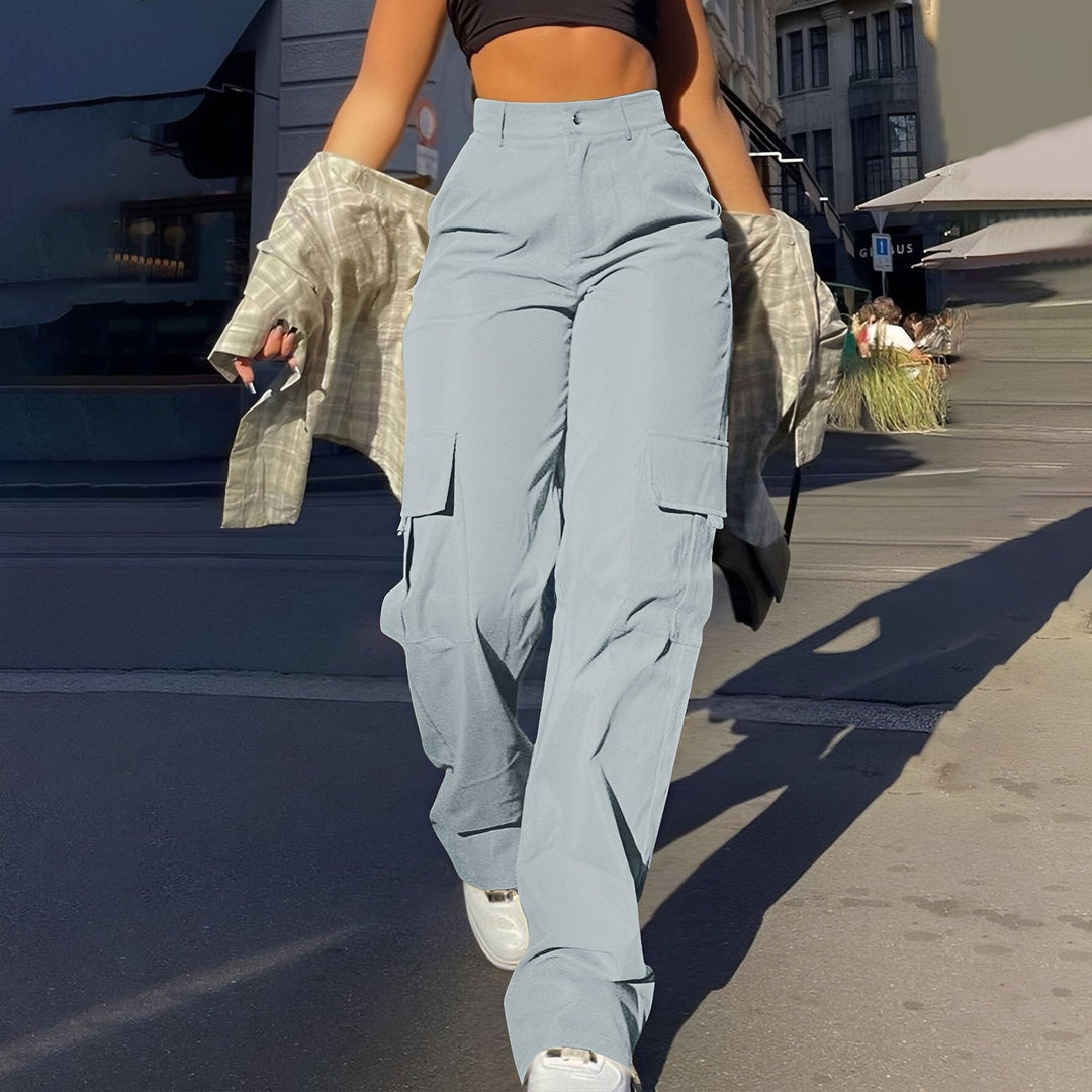 Sophie - Bequeme Cargohose mit hoher Taille für Frauen