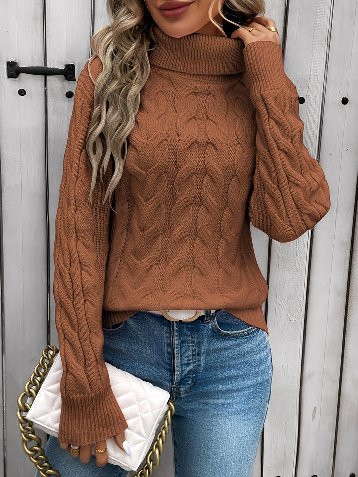 Amélie – Warmer Damenrollkragenpullover