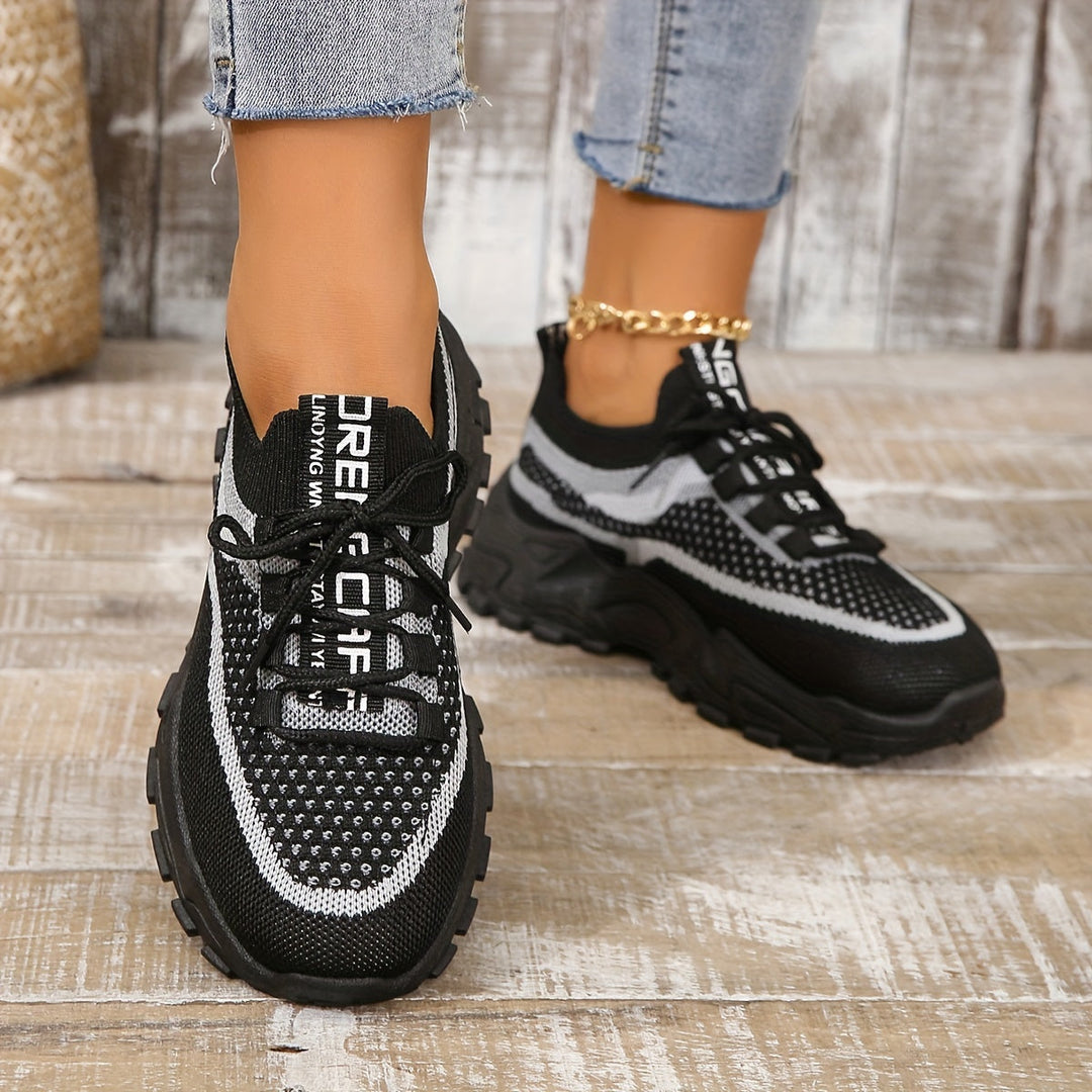 Damen Plateau Schuhe