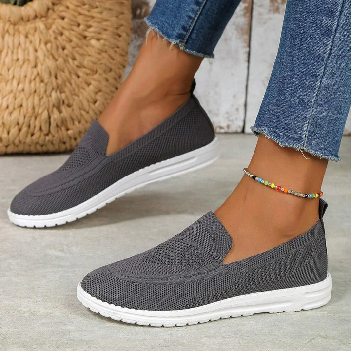 Damen Orthopädische Mesh Slipper mit Fußgewölbestütze