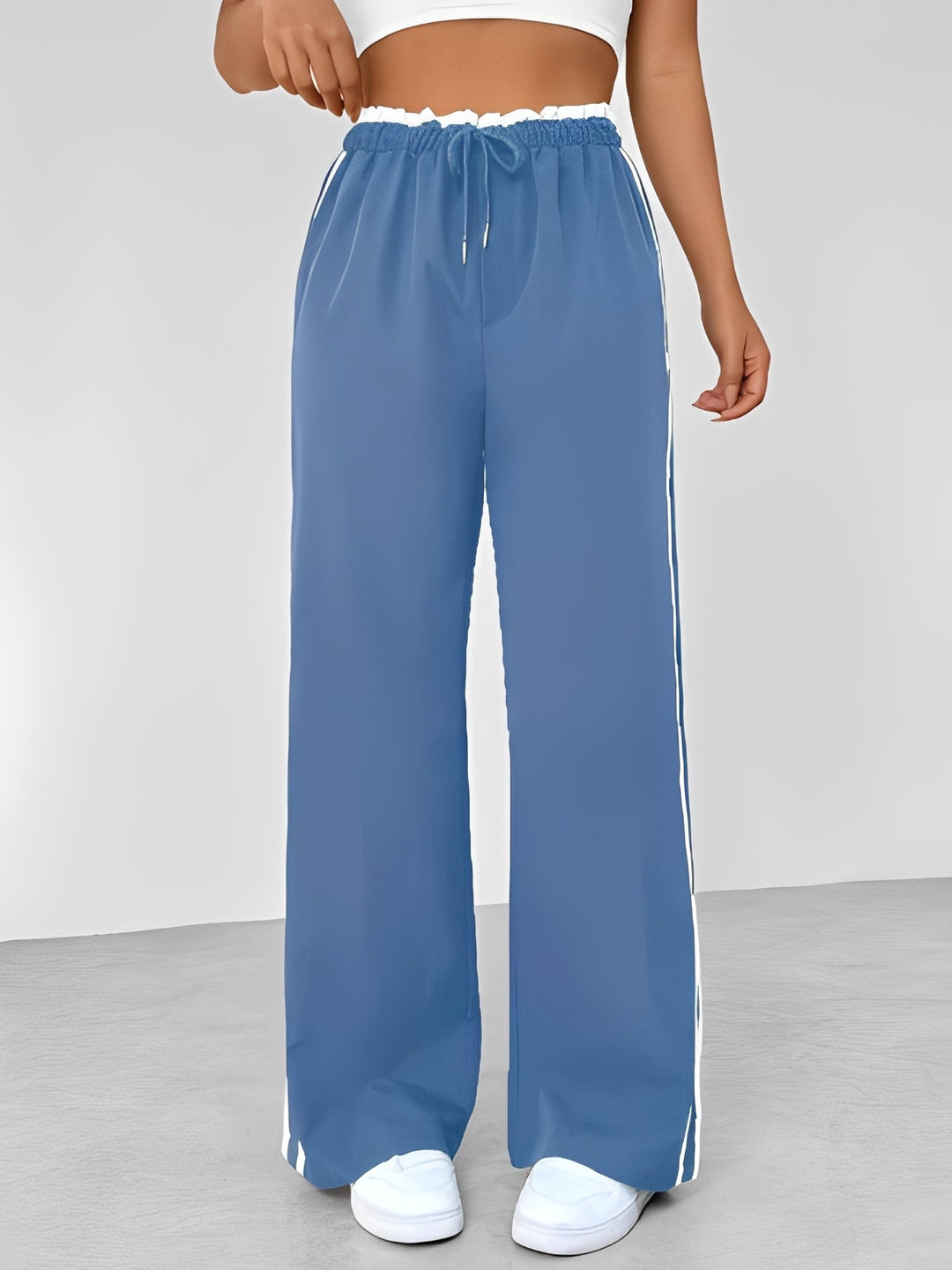 Eleanor - Sportliche, weit geschnittene Straight-Hose für Damen