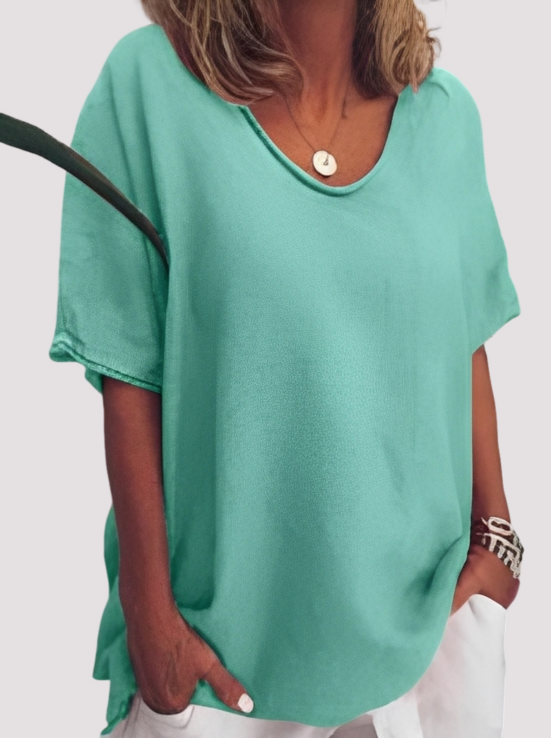 Joanne - Bequem geschnittene Damenbluse