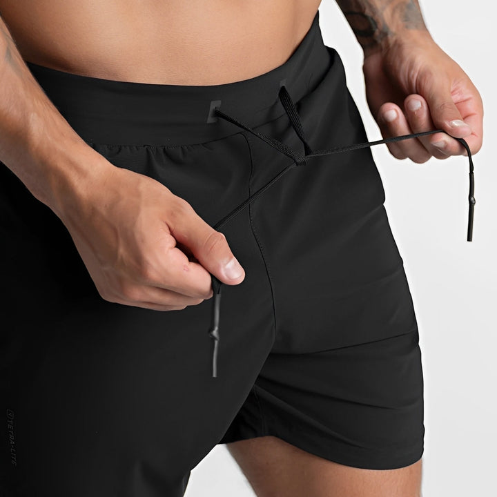 Charles - Schnelltrocknende, atmungsaktive Sportshorts für Herren