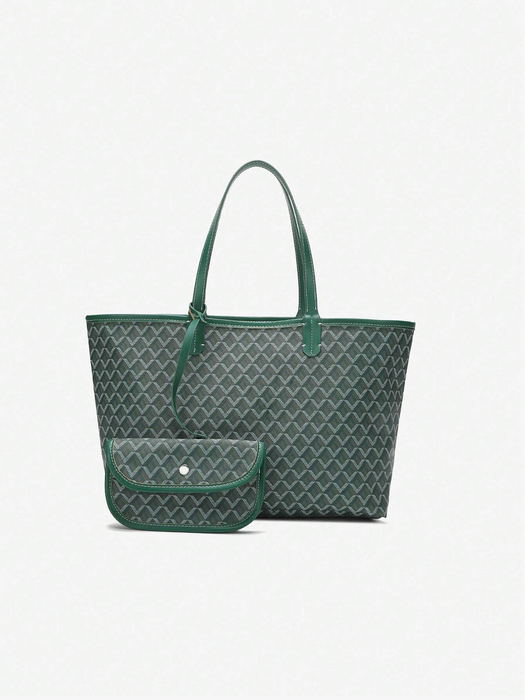 Casual Damen Umhängetasche PVC | Leichte Tote Bag für Studentinnen