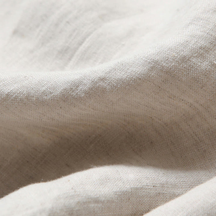Leinenhose Damen Hoch geschnitten Weite Hosenbeine