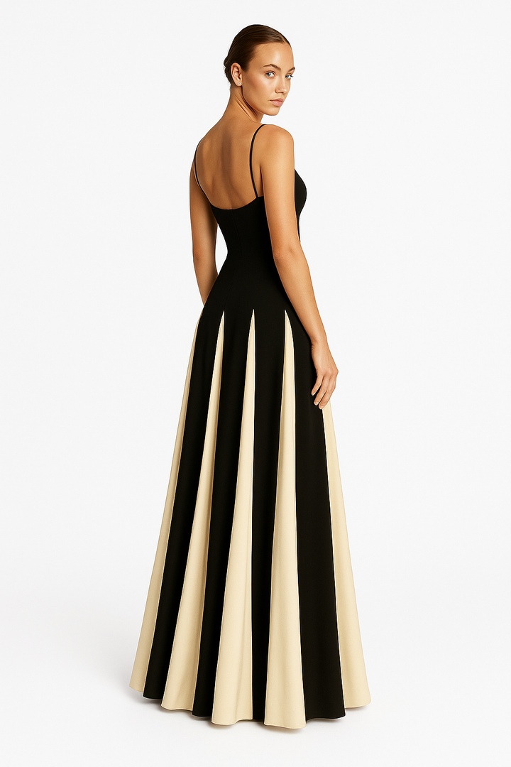 Karin – Elegant Long  Evening Dress for Women - Image 3