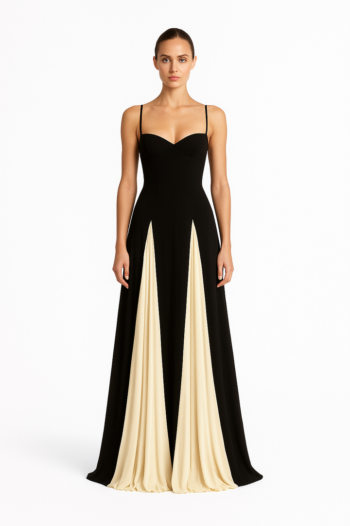Karin – Elegant Long  Evening Dress for Women - Image 4