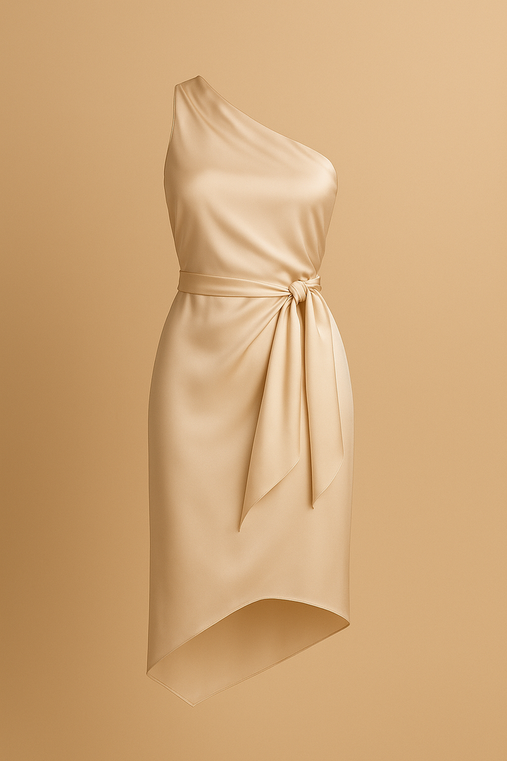 Annemarie – Elegant One-Shoulder Dress for Women - Image 2