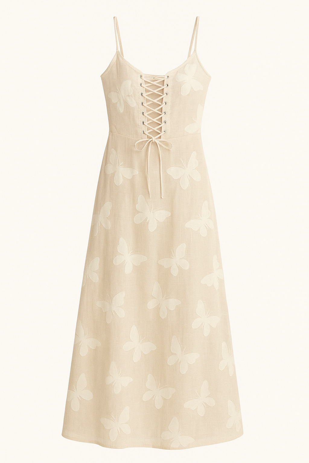 Lara – Elegant Corset Lacing and Floral Dress for Women - Image 6