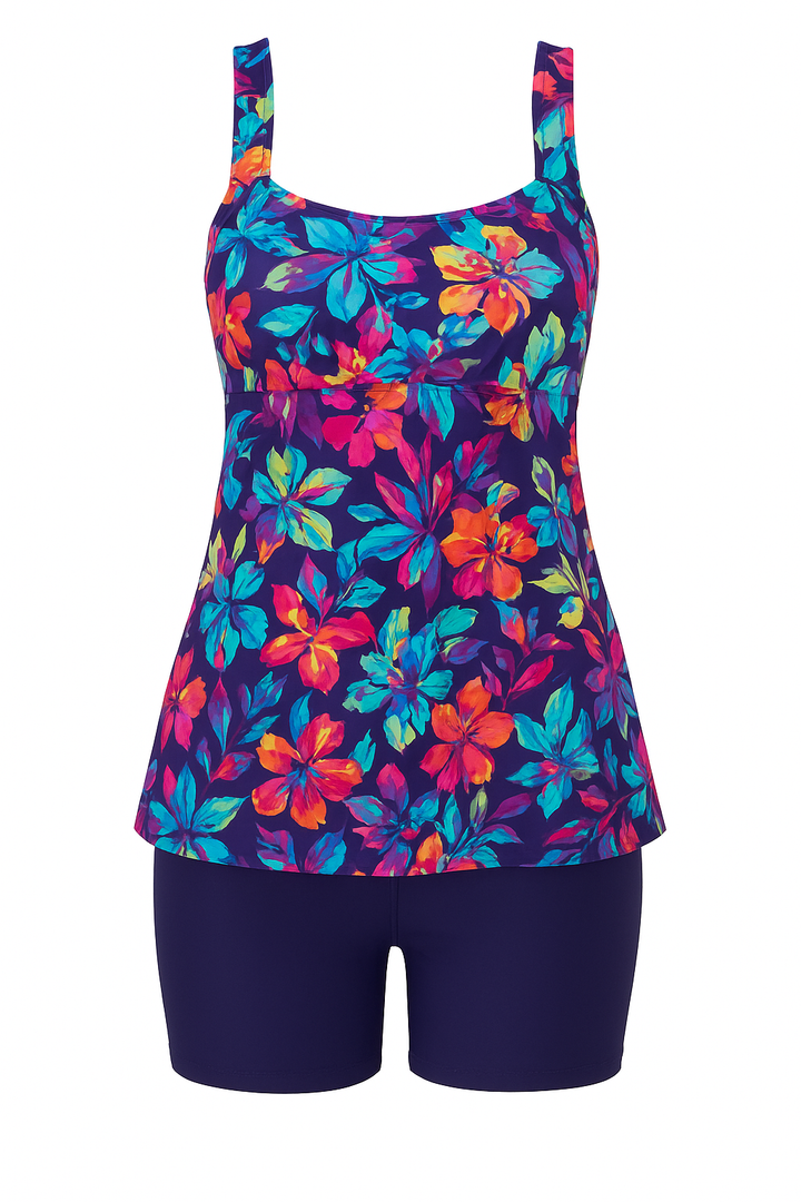Daniela – Stylish Tankini with Shorts Set for Women - Image 6