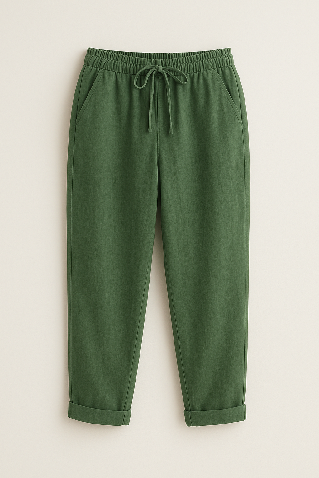 Lydia – Relaxed Cotton Linen Trousers for Women - Image 4