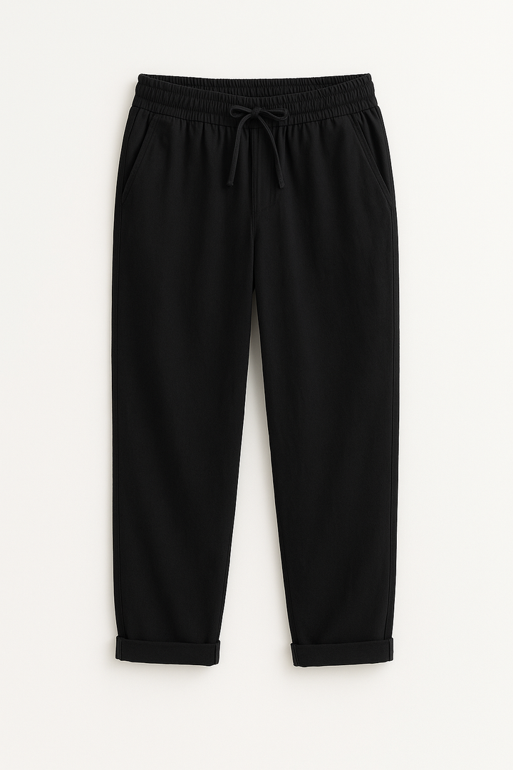 Lydia – Relaxed Cotton Linen Trousers for Women - Image 5