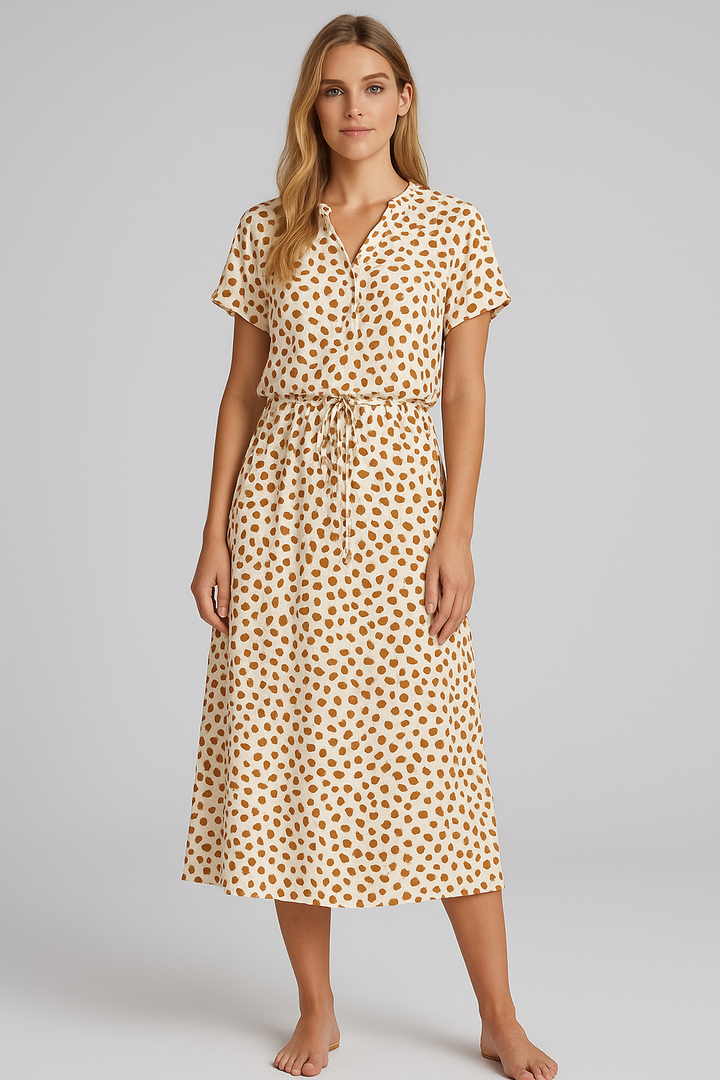 Helga – Stylish Printed Summer Dress for Women - Image 1