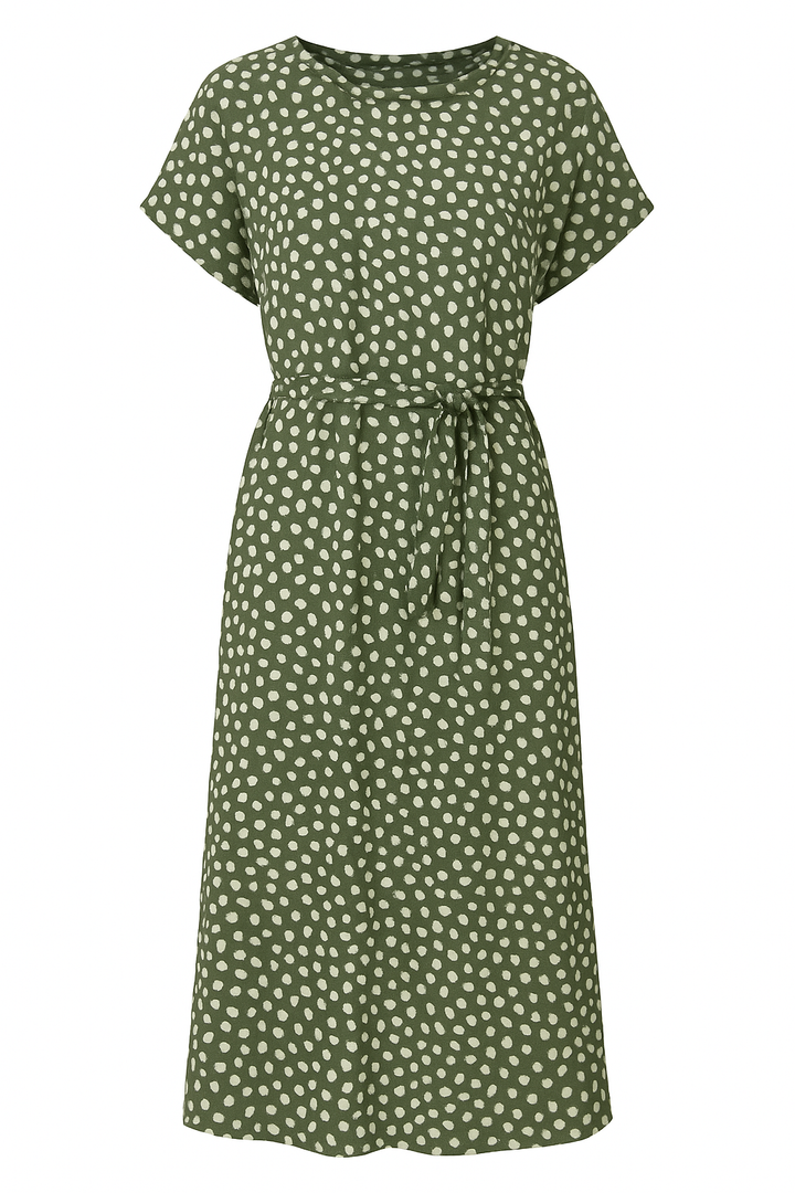Helga – Stylish Printed Summer Dress for Women - Image 4
