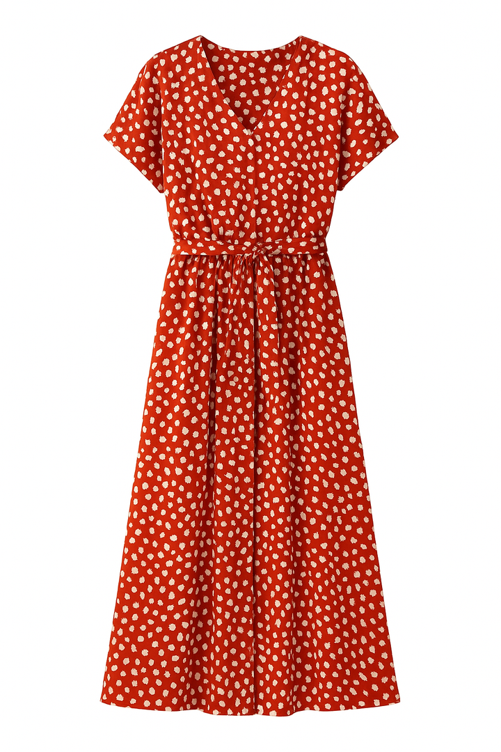 Helga – Stylish Printed Summer Dress for Women - Image 5