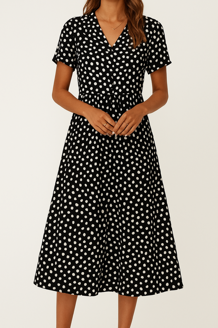 Helga – Stylish Printed Summer Dress for Women - Image 11