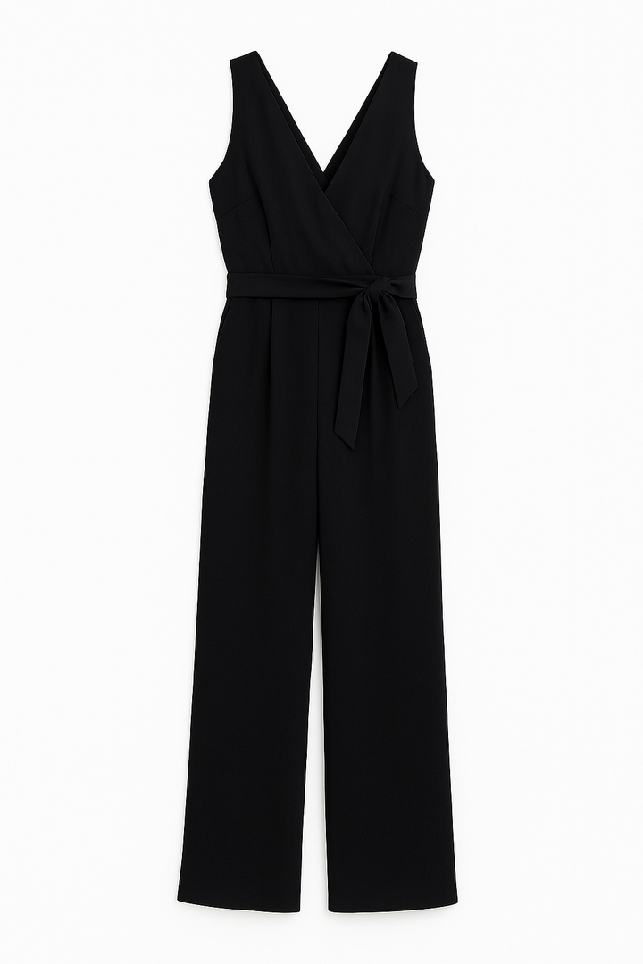 Clara – Chic Wrap Jumpsuit for Women - Image 2