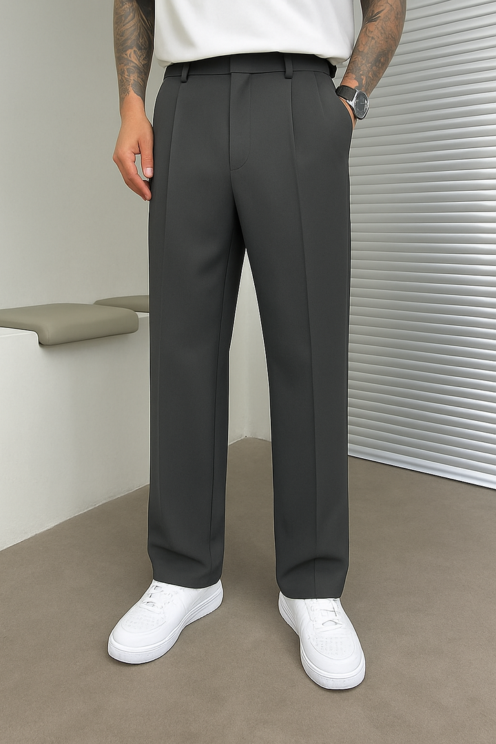 Bastian – Elegant wide-leg trousers for Men - Image 6